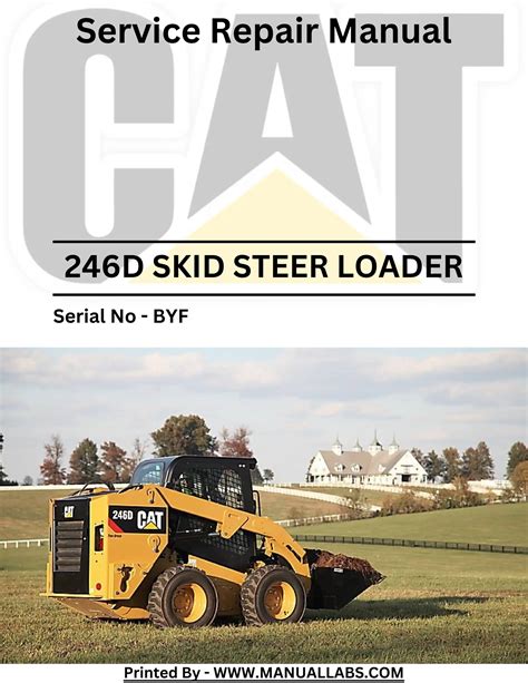 246d skid steer loader|cat 246 skid steer manual.